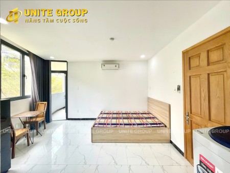 Cho thuê studio ban công full nội thất gần tdt, Lotte Q7, 35m2