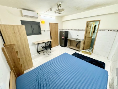 Studio full nội thất ở đường số 6 Bình Thuận gần ĐH UFM,  KCX Tân Thuận, cầu Tân Thuận, Vincom, 30m2
