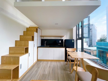 Căn hộ duplex cho thuê gần Đại Học Luật , NTT, 30m2