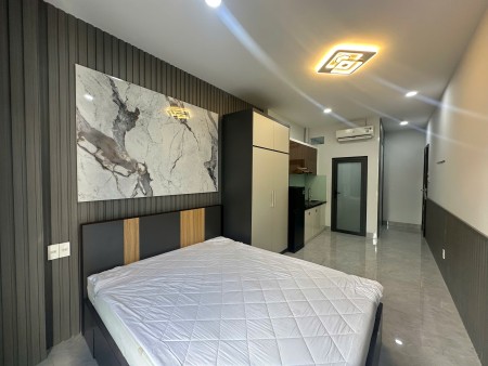  Cho Thuê Căn Hộ Studio Ban Công Full Nội Thất , 27m2