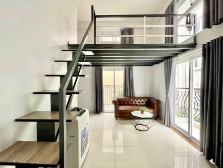 Gác ban công máy giặt riêng ngay KCX Tân Thuận , cầu Tân Thuận Qua Q4 , ĐH UFM, 35m2