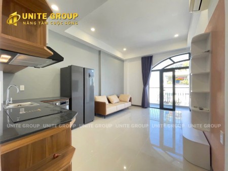 CHDV 2PN - BANCOL LỚN - DT 50M2 - FULL NỘI THẤT - CÁCH LOTTE 1KM - GẦN KCX TÂN THUẬN - QUẬN 7, 55m2