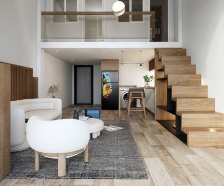  PHÒNG DUPLEX 2 PHÒNG NGỦ - GÁC CAO RỘNG RÃI Ở TÂN BÌNH, 45m2