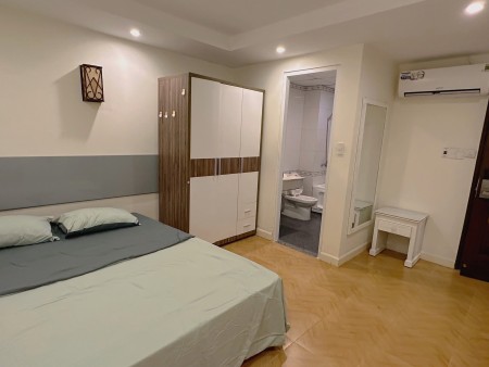 Studio full nội thất giá rẻ gần chợ Tân Mỹ, 20m2