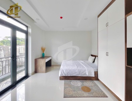 CHO THUÊ CĂN HỘ STUDIO - BANCOL LỚN - DT 30M2 - FULL NỘI THẤT - CÁCH LOTTE 1KM - GẦN CẦU KÊNH TẺ- Q7, 30m2