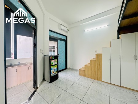 Mới xây 6 phòng căn hộ, ban công, cửa sổ thoáng full nội thất, ngay Galaxy Tân Bình, chợ Bàu Cát, 35m2