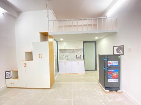 Khai trương căn hộ Duplex, 1 phòng ngủ ban công nội thất mới gần ĐH Văn Hiến, Tân Phú, 30m2