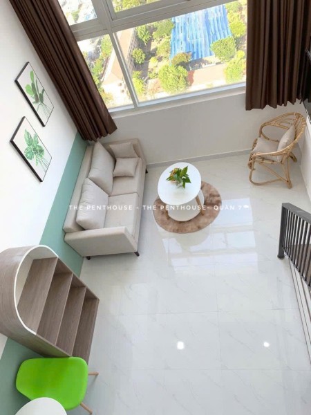 Duplex full nội thất - gác cao - trong chung cư Q7, 5p tới Lotte, sang quận 4,8, 35m2