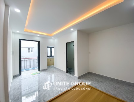 Studio Ban Công Tách Bếp Mới Xây Full Nội Thất, 40m2