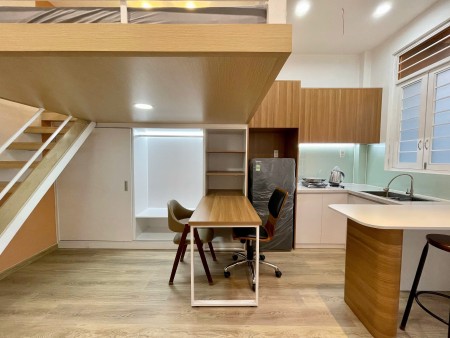 CHO THUÊ CĂN HỘ DUPLEX MỚI 100% GẦN CÔNG VIÊN THỎ TRẮNG QUẬN 10, 35m2