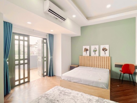 Studio ban công rộng thoáng full nt có máy giặt riêng Q7., 40m2