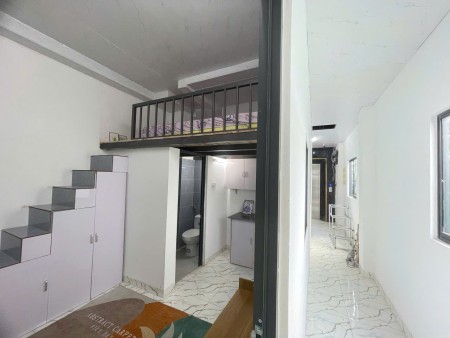 NHÀ TRỌ MỚI XÂY CÓ GÁC, ĐẦY ĐỦ NỘI THẤT, CÓ MÁY LẠNH GIÁ 3 TRIỆU, 18m2