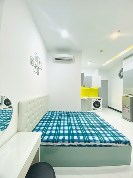 Studio full NT hiện đại máy giặt riêng ban công thoáng Q7., 35m2