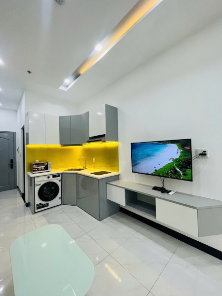 Studio full NT hiện đại máy giặt riêng ban công thoáng Q7., 40m2