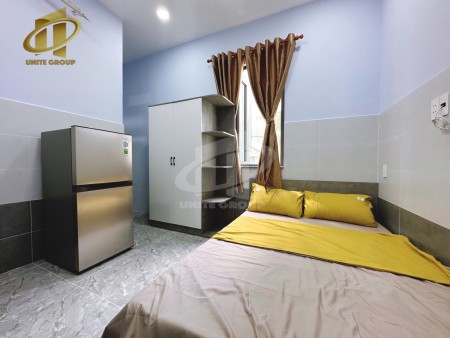 Studio mới xây cửa sổ thoáng ngay trung tâm Q7, 25m2