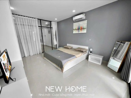 PHÒNG 1PN TÁCH BẾP FULL NỘI THẤT BAN CÔNG THOÁNG MÁT NGAY ĐƯỜNG LÊ VĂN SỸ, 45m2
