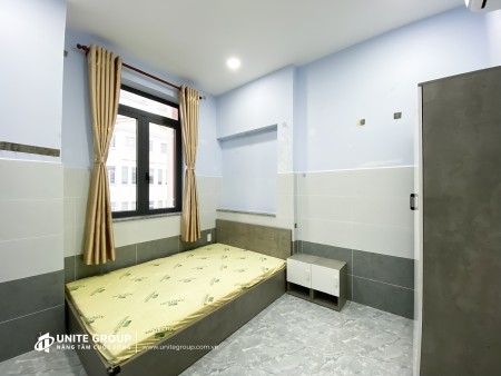 Studio mới xây cửa sổ thoáng ngay trung tâm Q7, 30m2