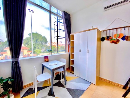 CHO THUÊ PHÒNG TRỌ BAN CÔNG KÍNH, 25m2