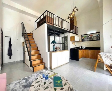 Duplex ban công, full nội thất gần cầu Tân Thuận, ĐH UFM, ngay chợ Lý Phục Man, Q7, 40m2