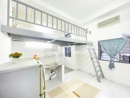 Phòng Trọ Thạnh Xuân 43 đầy đủ nội thất cửa sổ trời 20m2, 20m2