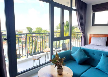 CĂN HỘ FULL NỘI THẤT BAN CÔNG MẶT TRƯỚC GẦN ĐH CÔNG THƯƠNG, GO TRƯỜNG CHINH,..., 45m2