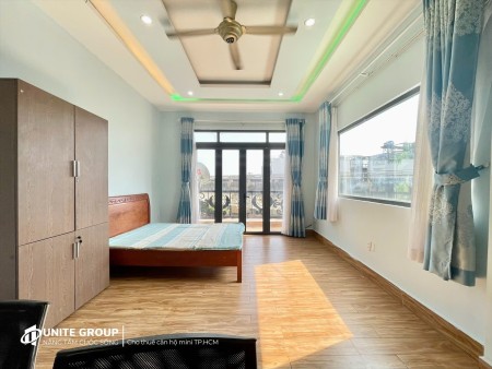 Mặt tiền Nguyễn Thị thập cho thuê phòng ban công full nội thất giá rẻ, 35m2
