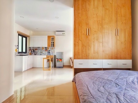 CHDV 1PN Ban công full nội thất tại đường Trần Xuân Soạn Tân Hưng giá chỉ 9tr, 40m2