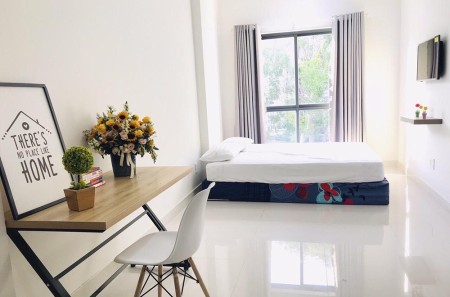 Phòng đủ nội thất gần lotte gần 30m2 tiện đi vào trung tâm, 30m2