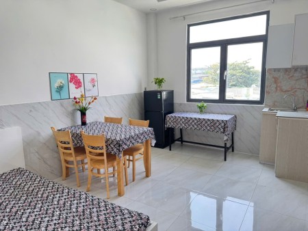 Căn studio có cửa sổ thoát ở quận 7, 30m2