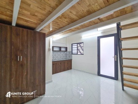 Căn Duplex Gác Cao 1m6 rộng 35m2 new 100% gần Cư Xá Bắc Hải quận Tân Bình, 35m2