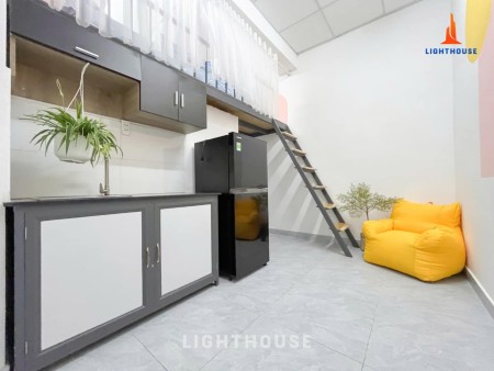 Phòng trọ giá rẻ full nội thất có thang máy tại đường Quan Trung, 25m2