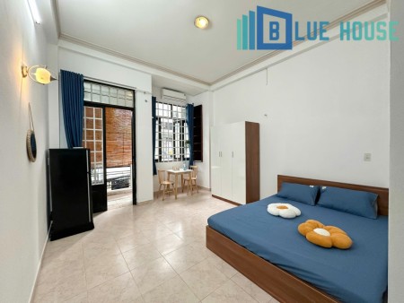 CHO THUÊ 1 PHÒNG NGỦ TÁCH BẾP FULL NỘI THẤT CÓ BAN CÔNG NGAY P13 TÂN BÌNH, 40m2