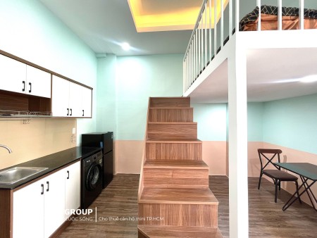 CĂN HỘ DUPLEX FULL NỘI THẤT CÓ BANCOL CỰC CHILL TẠI QUẬN 5, 35m2