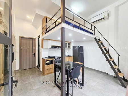 Cho Thuê Căn Hộ Duplex Ban Công Full Nội Thất Tại Quận 7, 40m2