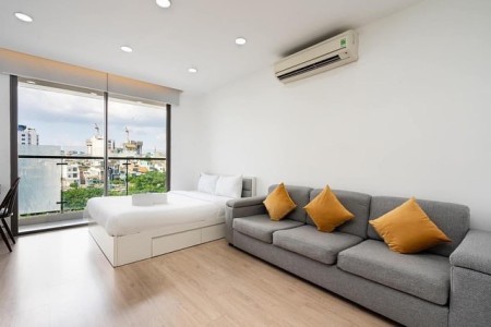 Căn Hộ 1 Phòng Ngủ Ban Công Full Nội Thất Tại Quận 7, 40m2