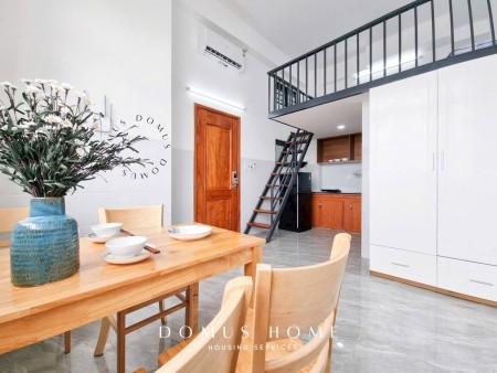 DUPLEX cửa sổ full nội thất gần ĐH RMIT , Sunrise city, 35m2