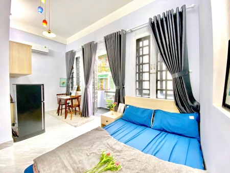  STUDIO 35M2 CÓ BAN CÔNG CỬA SỔ, FULL NỘI THẤT CÁCH TRƯỜNG ĐẠI HỌC BÁCH KHOA 500M, QUẬN TÂN BÌNH, 35m2