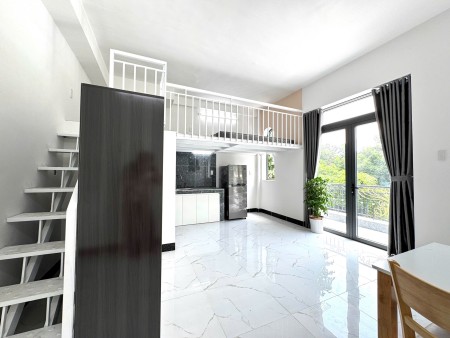 CHO THUÊ CHDV DUPLEX BAN CÔNG SIÊU XỊN GẦN CẦU PHÚ MỸ, LOTTE, RMIT, TDT, 35m2