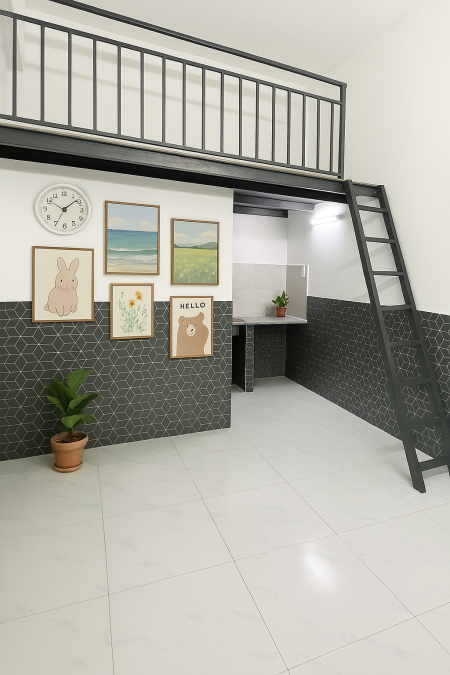 Phòng trọ mới xây đối diện đại học Công Thương, 25m2