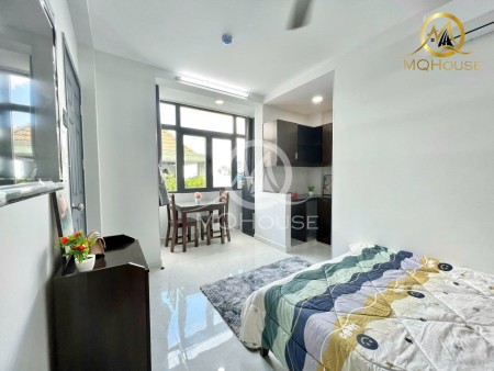 Cho thuê phòng full nội thất, thang máy, có bảo vệ Khu Sân Bay, 30m2
