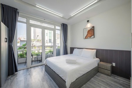CĂN HỘ 1PN BAN CÔNG FULL NỘI THẤT TẠI Q1, 45m2