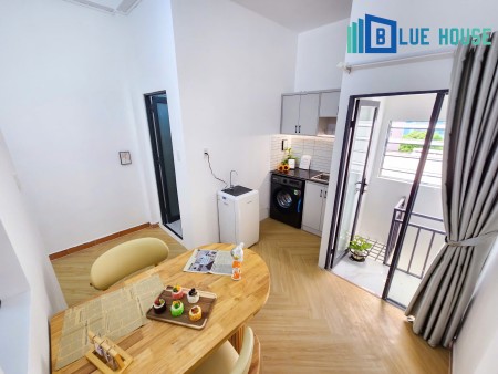 CHDV 1PN Ban công full nội thất, giặt riêng - Nội khu Village - Quận Tân Bình, 35m2
