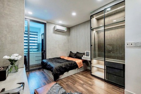 Căn hộ 1 phòng ngủ full nội thất đẹp quận Tân Bình, 35m2