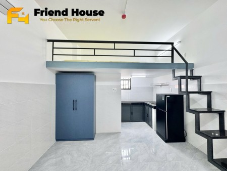 DUPLEX FULL NỘI THẤT CÁCH CẦU SẮT NGUYỄN THÁI SƠN 900M, 30m2