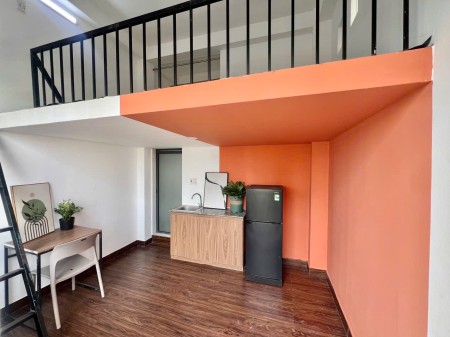 DUPLEX FULL NỘI THẤT MỚI XÂY NGAY GẦN VLU, IUH, 30m2