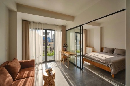 1PN SIÊU XỊN CÓ BAN CÔNG VÀ MÁY GIẶT RIÊNG NGAY TRUNG TÂM SÀI GÒN, 40m2