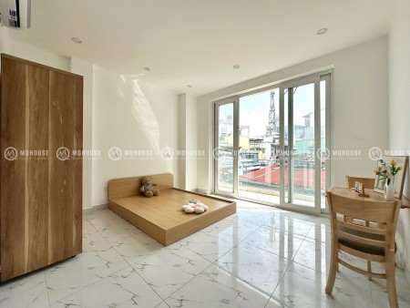 Studio Ban Công Gần Chợ Phạm Văn Hai – Full Nội Thất, Vị Trí Trung Tâm, Dọn Vào Ở Ngay!, 35m2