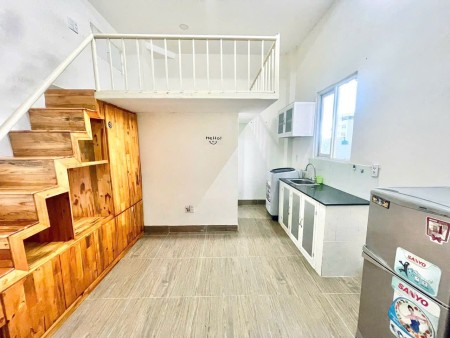 Căn Hộ Gác Cao Máy Giặt Riêng - Thang Máy Ngay Etown Quận Tân Bình, 35m2