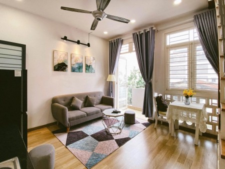 Penthouse 2 tầng 80m2 - ban công - full nội thất ngay Etown Tân Bình, 80m2