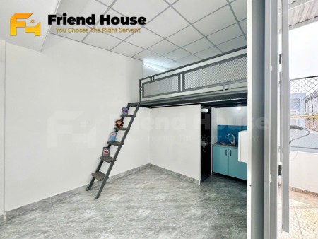 DUPLEX MỚI ĐANG XÂY GIÁ RẺ BANCOL CỬA SỔ TRỜI, 22m2